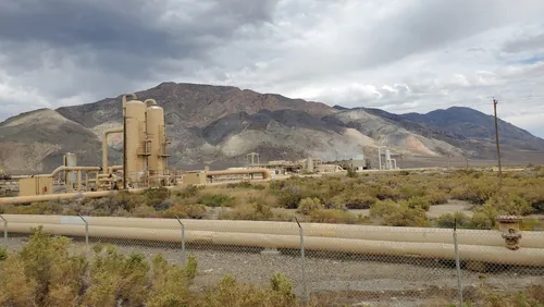 Geothermal Power Plantt Nevada image